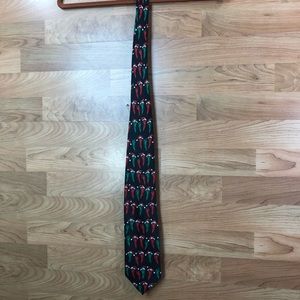Addiction Jalapeño Peppers with Santa Hats Tie
